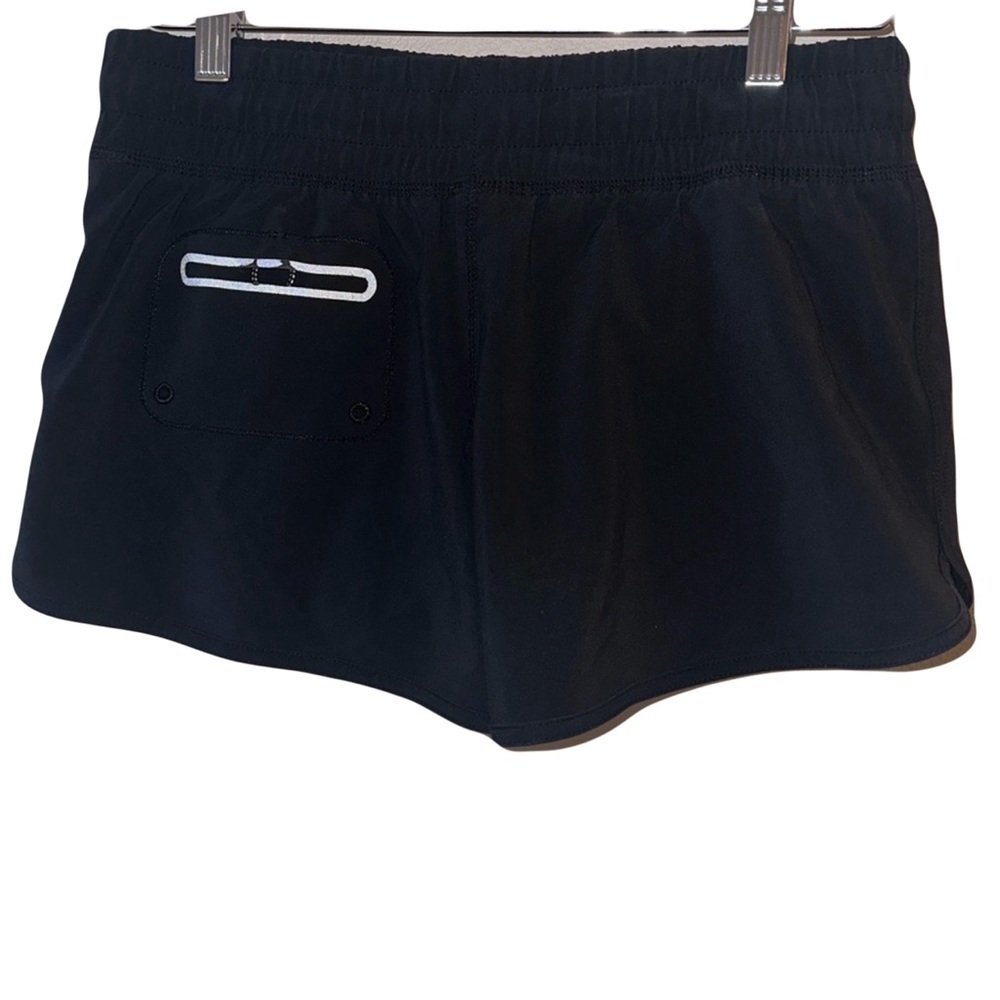 Lands' End Women's Black Swim Workout or Running Shorts Size 6 NWOT